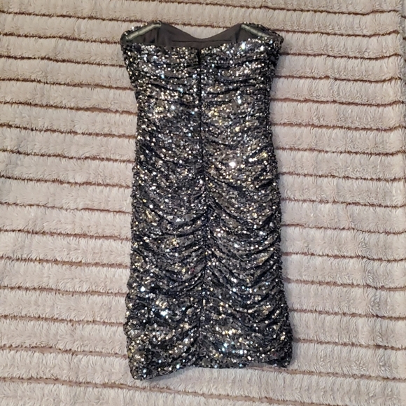 NWOTBadgley Mischka Mini Dress 💎 - Picture 3 of 8